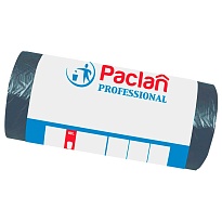 Мешки для мусора 60 л, черные, в рулоне 50 шт., ПНД, 6,2 мкм, 800х600 мм, PACLAN Professional, 604078 в Первоуральске