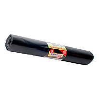 Мешки для мусора 240 л, черные, в рулоне 5 шт., ПВД 80 мкм, 1300х900 мм, МЕШКОFF, 4217 в Первоуральске