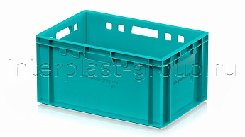 Ящик для мяса и колбасных изделий Е-3 бирюзовый в Первоуральске