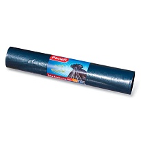 Мешки для мусора 240 л, черные, в рулоне 20 шт., ПВД 35 мкм, 1400х900 мм, PACLAN Big&Strong, 600823 в Первоуральске