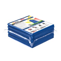 Мешки для мусора 160 л, синие, в пачке 10 шт., ПВД, 40 мкм, 900х1100 мм, i-Bag в Первоуральске