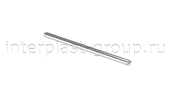 Ось металлическая для контейнера 120 л.  серый в Первоуральске