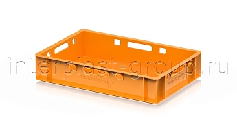 Ящик для мяса и колбасных изделий Е-1 оранжевый в Первоуральске