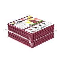 Мешки для мусора 160 л, бордовые, в пачке 10 шт., ПВД, 40 мкм, 900х1100 мм, i-Bag в Первоуральске